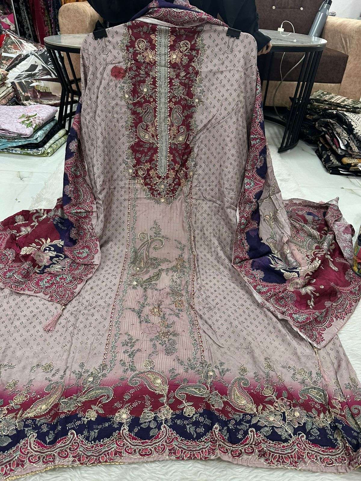 Falah Premium Maslin Collection Code - 50039 By Falah Designer Suits